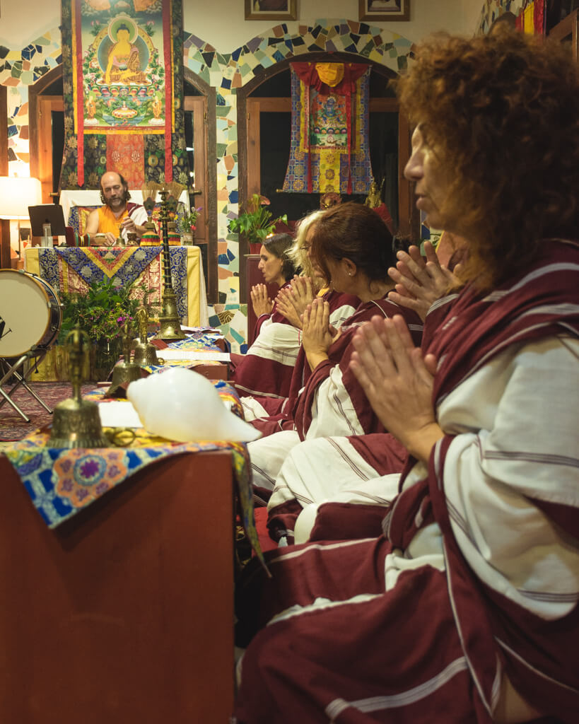 rituales en budismo vajrayana